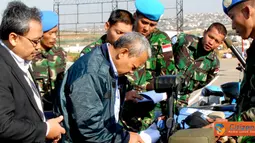 Citizen6, Lebanon Selatan: Kegiatan tim di Indobatt ini merupakan agenda yang menjadi tugas BPK terhadap pelaksanaan pengelolaan anggaran dan tanggung jawab keuangan yang dikeluarkan oleh negara. (Pengirim: Badarudin Bakri)