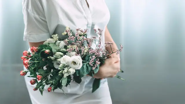 bunga untuk sang istri