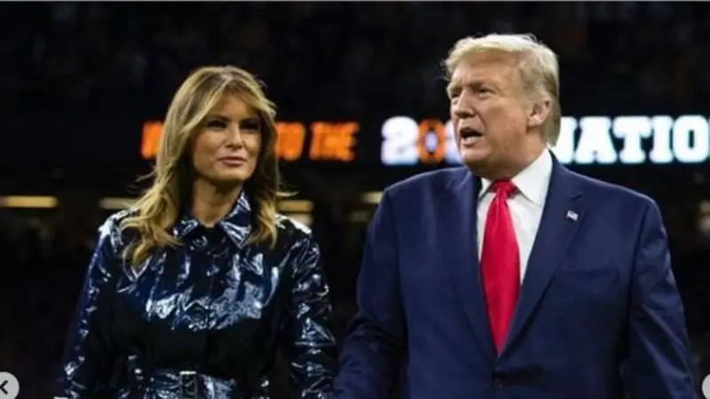 Melania Trump dan Donald Trump