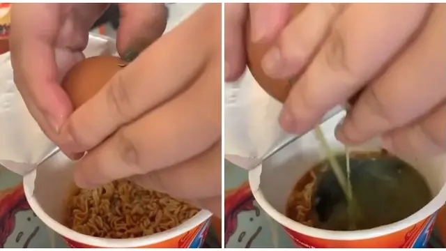 6 Momen Apes ketika Pecahkan Telur Ini Bikin Elus Dada, Jadi Malas Masak