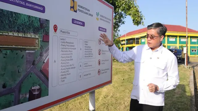 Menteri Ketenagakerjaan Yassierli meninjau gedung Calon Pekerja Migran (CPMI)
