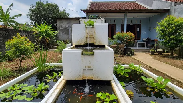 Kolam Model Bertingkat