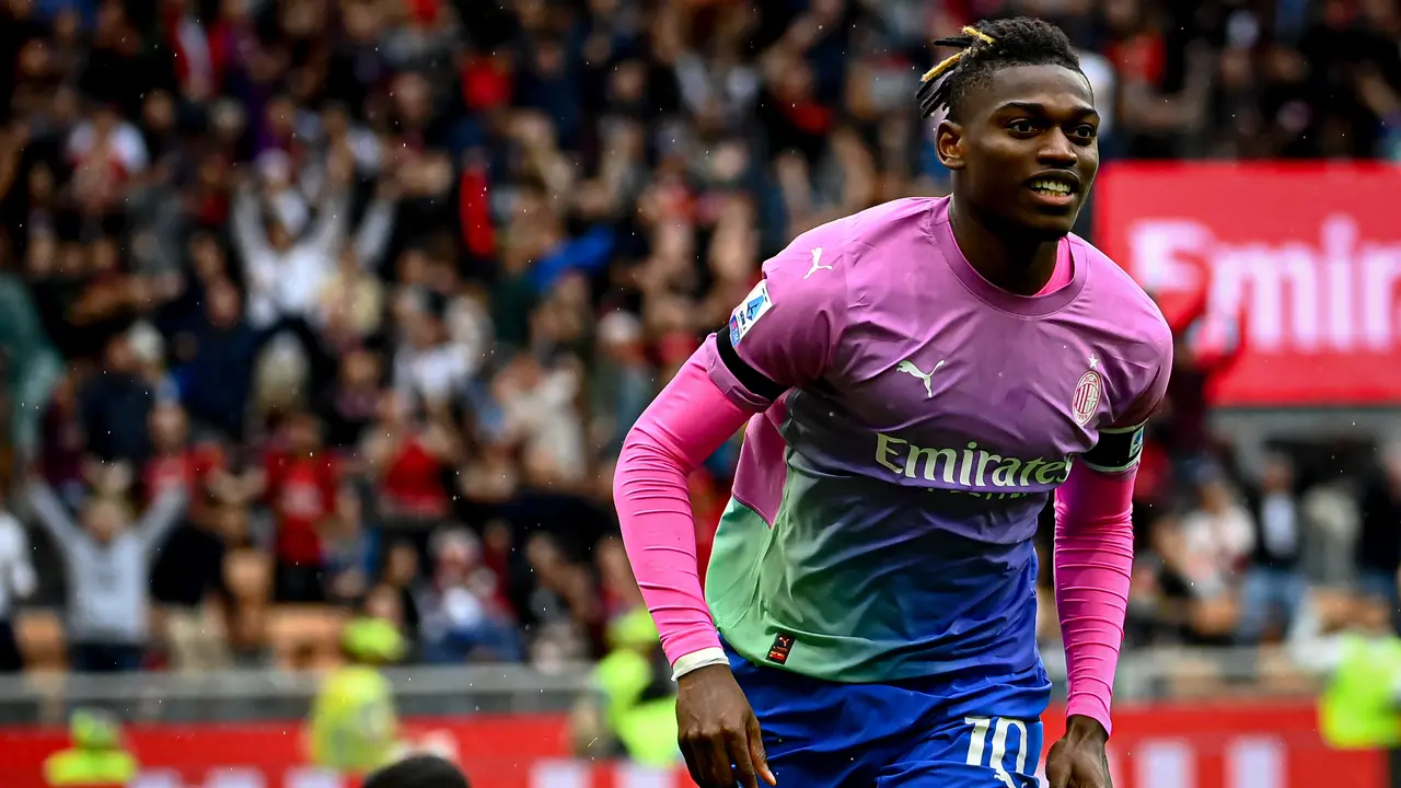 Penyerang AC Milan, Rafael Leao.