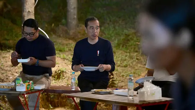 Presiden Joko Widodo (Jokowi) bermalam di Kawasan Ibu Kota Nusantara (IKN), Kabupaten Penajam Paser Utara, Provinsi Kalimantan Timur, Rabu (20/12) (Istimewa)