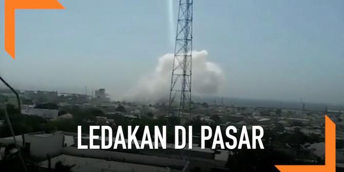 VIDEO: Ledakan Besar di Somalia, 10 Tewas