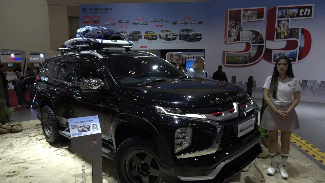Mitsubishi New Pajero Sport, SUV Legendaris yang Selalu Jadi Favorit, Wajib Test Drive di GJAW 2025