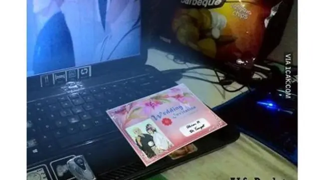 6 Potret Undangan Nikah Tema Naruto, Bak Jadi Warga Konoha