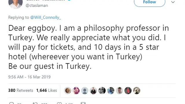 eggboy (foto: twitter/@ctaslaman)