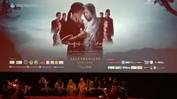 Pemutaran Perdana Film Saijah-Adinda Dari Novel Multatuli Di Kota Cilegon, Banten. (Kamis, 21/01/2021). (Liputan6.com/Yandhi Deslatama).