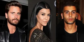 Scott Disick dan Younes Bendjima bertemu di pesta Natal keluarga Kardashian. Akhirnya mantan Kourtney tersebut bertemu dengan kekasih baru kakak tertua keluarga Kardashian. (Getty Images/EOnline)