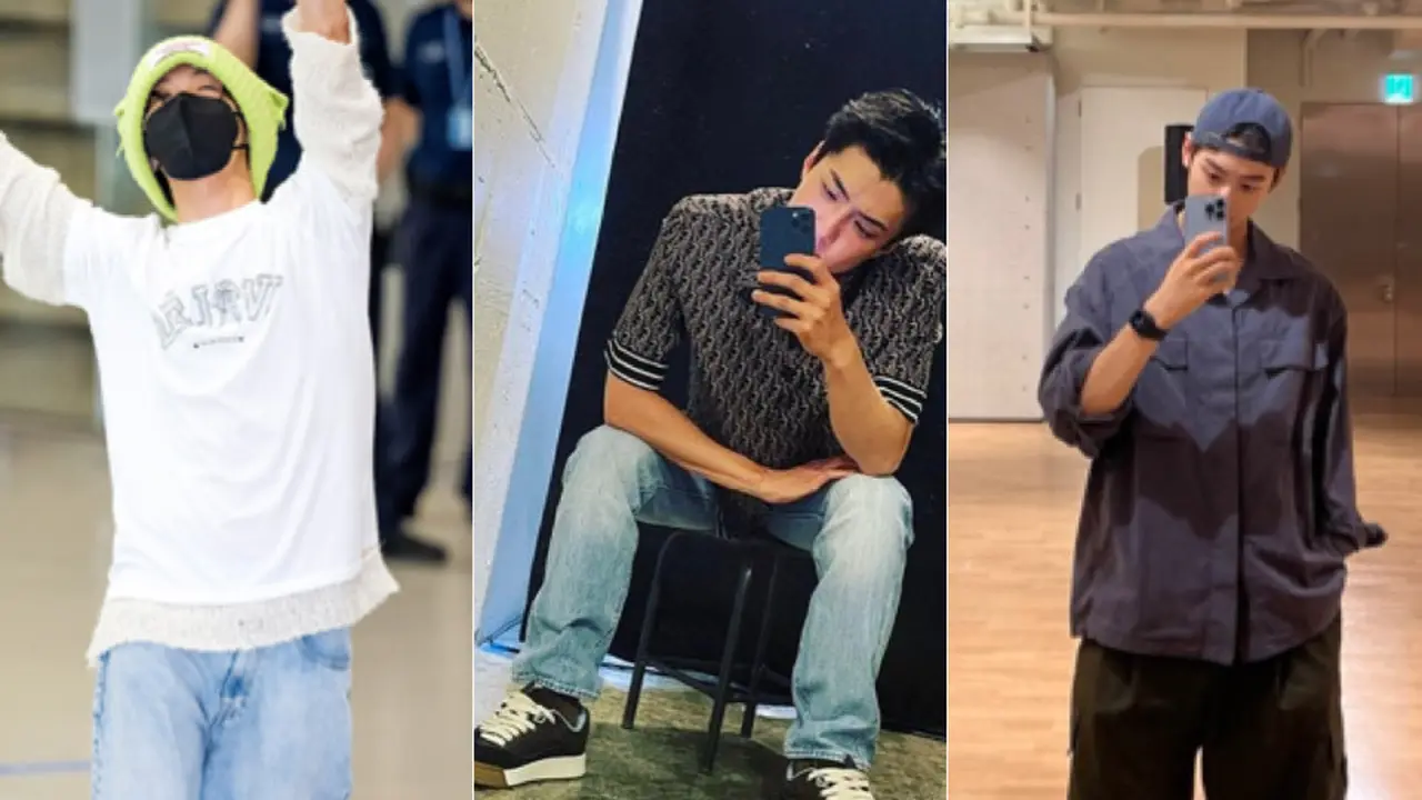 Gaya Selebritis Korea Selatan Kenakan Sepatu Dior