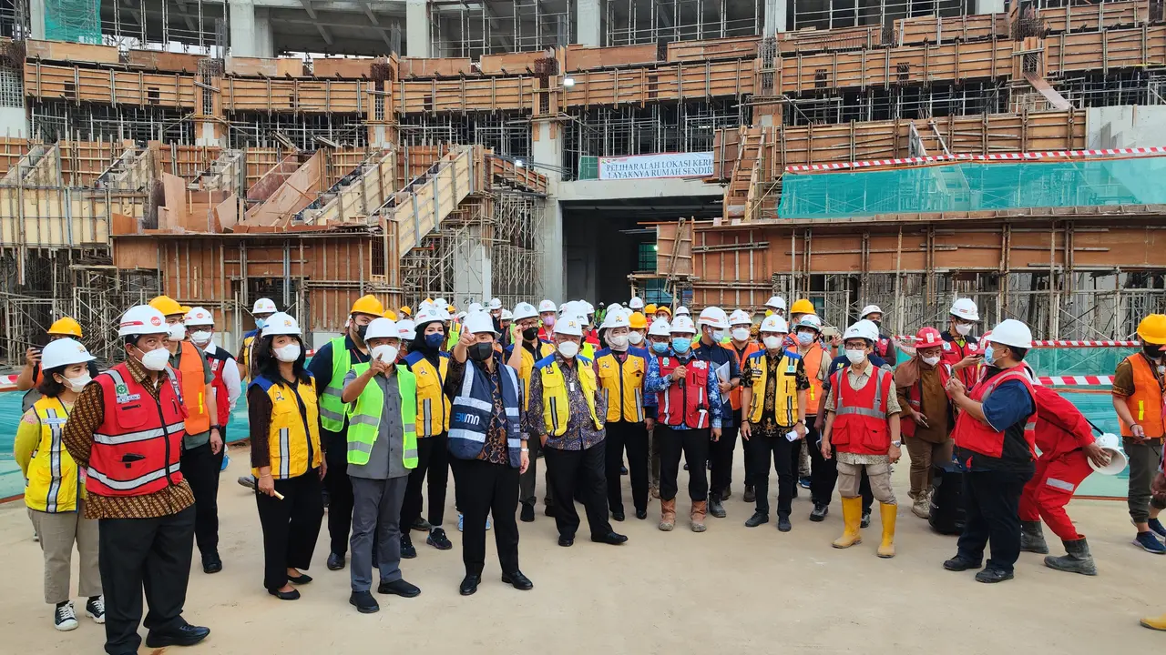 Tiga menteri pantau pembangunan venue FIBA World Cup 2023