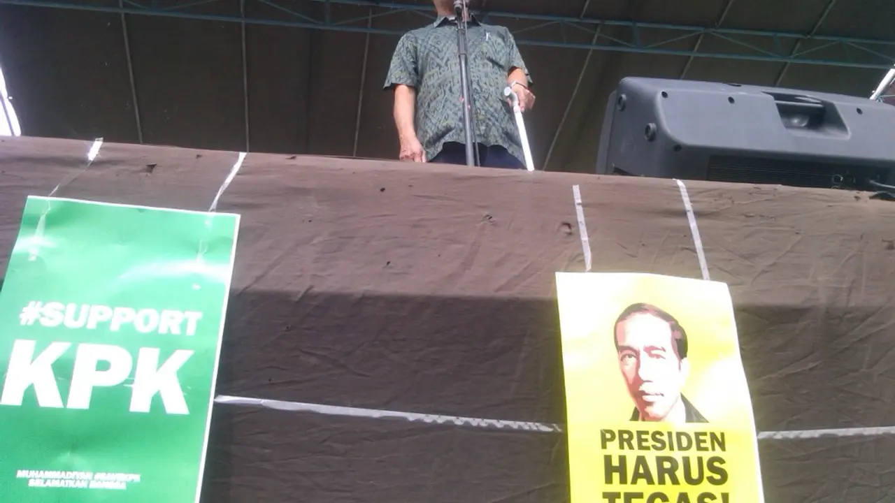 Tokoh Muhammadiyah Ahmad Syafii Maarif. (Liputan6.com/Fathi Mahmud)