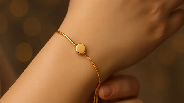 Model Gelang Emas 2 Gram untuk Tangan Berisi