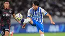 Sayap kiri berusia 27 tahun, Kaoru Mitoma menjalani musim ketiganya di Premier League bersama Brighton and Hove Albion pada musim 2024/2025. Pada musim pertamanya berseragam Brighton usai didatangkan dari Kawasaki Frontale pada awal musim 2021/2022 ia langsung dipinjamkan selama semusim ke klub Belgia, Union SG. Tiga musim membela Brighton, ia telah tampil dalam 54 laga di Premier League dengan torehan 11 gol dan 11 assist. (AFP/Yuichi Yamazaki)