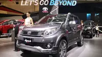 Toyota Rush tanpa konde muncul di GIIAS 2017. (Herdi Muhardi)