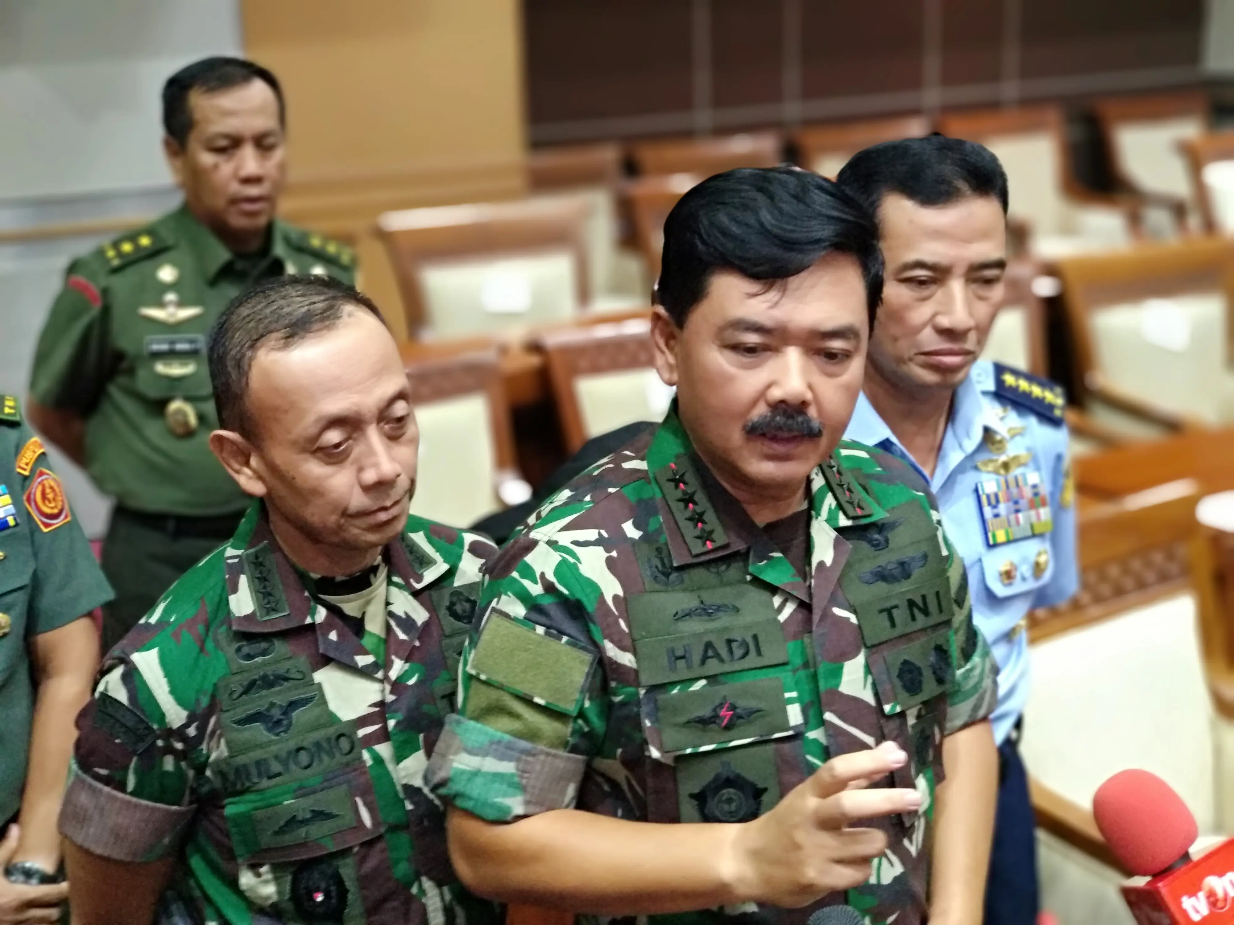 Panglima TNI Marsekal Hadi Tjahjanto (Liputan6.com/Putu Merta)