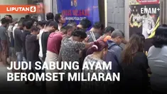 Arena Judi Sabung Ayam Beromset Miliaran Digerebek Polisi
