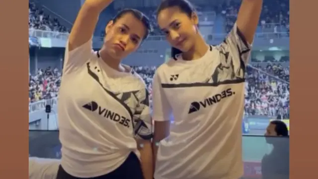Tampilan Raisa dan Anya, credit: @junirecord