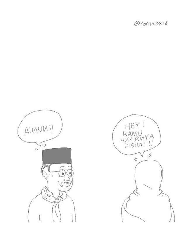 Komik Mengenang BJ Habibie Ini Bikin Haru