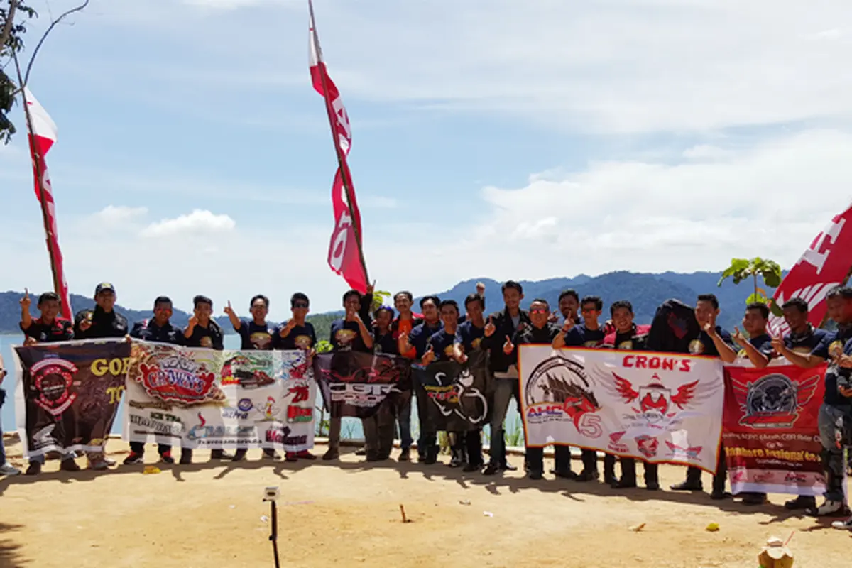 Bangganya Jadi Bagian Dari Jambore Nasional Honda CBR di Padang 