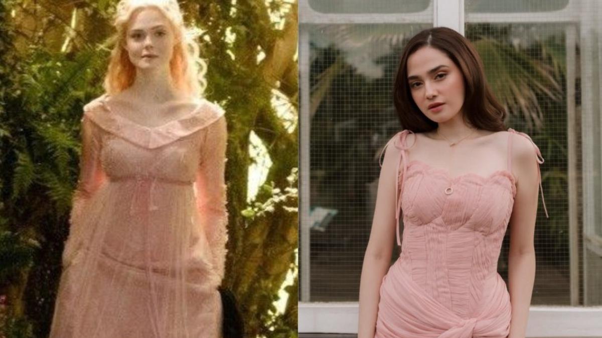 Bak Princess Aurora, Gaya Syifa Hadju saat Prewedding di London Tampil Manis dalam Balutan Gaun Pink