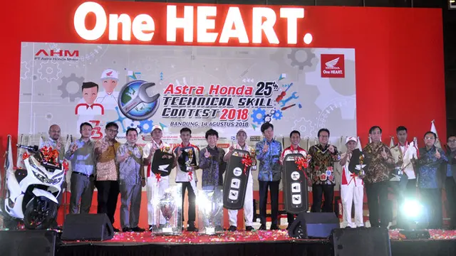 Final Honda Technical Skill Contest ke 25 di Bandung.