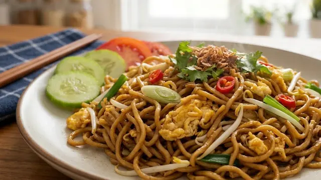 Cara membuat mie goreng