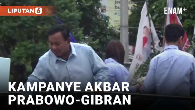 Zulhas dan Kaesang Hadiri Kampanye Akbar Prabowo-Gibran