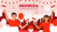 Ilustrasi HUT RI, Kemerdekaan Indonesia. (Image by Freepik)