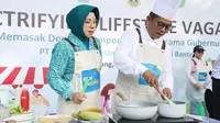 Bukan Sekadar Memasak, Gubernur Banten Edukasi Pengurangan Emisi Gunakan Kompor Induksi