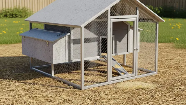 Desain Kandang Ayam Baja Ringan