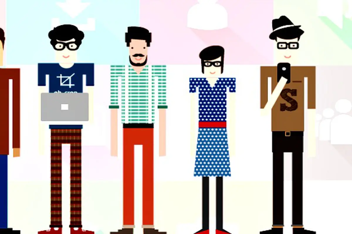 Ilustrasi Generasi Millenial