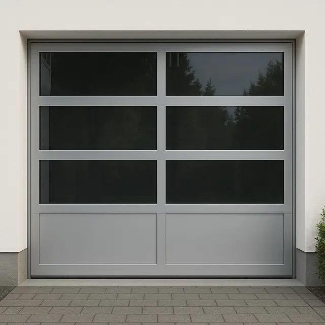 Model Pintu Garasi Rumah Terbaru yang Fungsional dan Estetik/AI