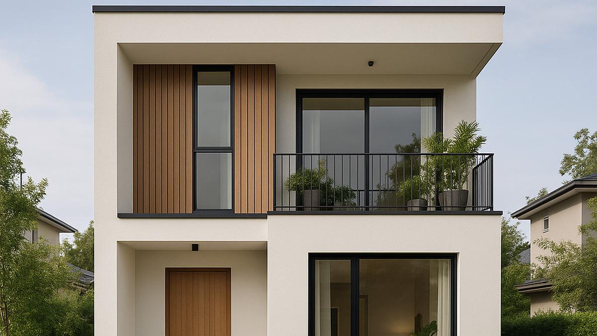 8 Desain Rumah 6x10 Atap Datar, Tampil Kekinian dan Fungsional