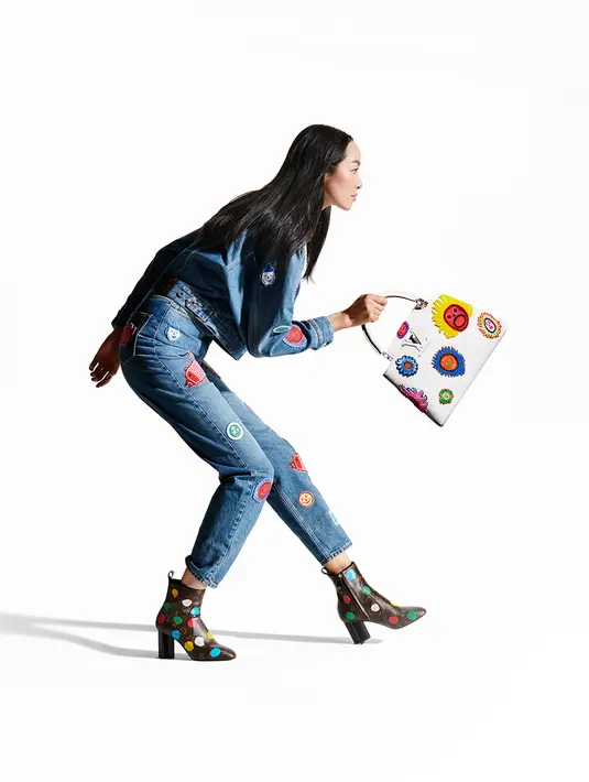 Di koleksi Drop 2, Louis Vuitton x Yayoi Kusama hadir dalam warna yang lebih vibrant dan eksploratif [Louis Vuitton]