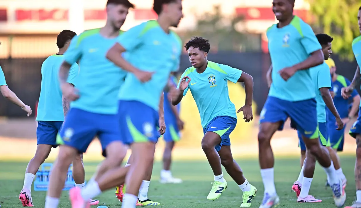 Brasil melaju ke perempat final Copa America 2024 dengan status runner-up Grup D. (Frederic J. BROWN/AFP)