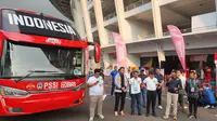 BRI memberikan satu unit bus yang dapat digunakan untuk kendaraan Timnas Indonesia.