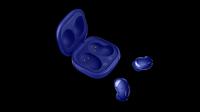 Galaxy Buds Live tampil dengan warna eksklusif Mystic Blue. (Foto. Samsung)