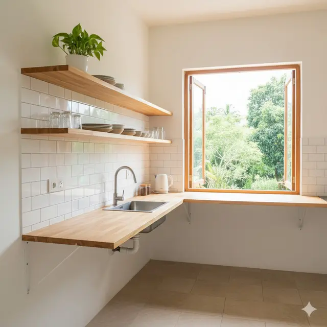 Desain Dapur Ala Korea Estetik