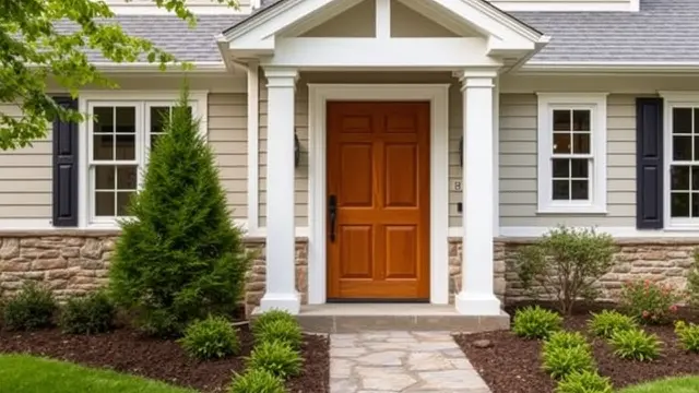 Pintu Rumah American Style