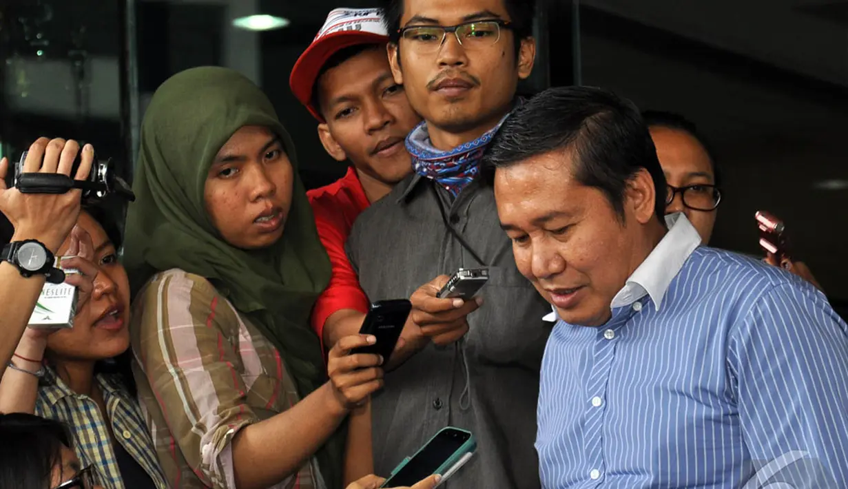 Taufiqurrahman mengaku mendapat amplop dengan isi paling besar berjumlah 3 juta dan yang paling kecil Rp 10.000, Jakarta, Selasa (30/9/2014) (Liputan6.com/Miftahul Hayat)