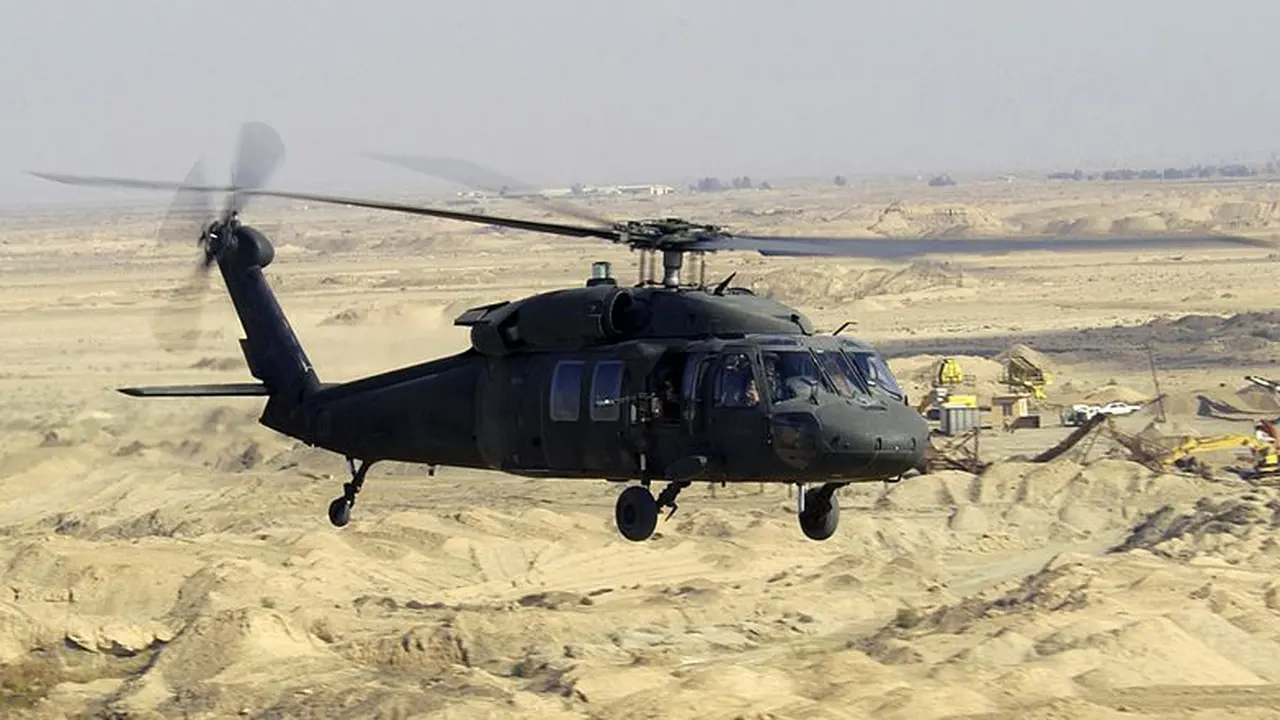 Helikopter Black Hawk 
