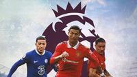 Premier League - Enzo Fernandez, Cristiano Ronaldo, Darwin Nunez (Bola.com/Adreanus Titus)