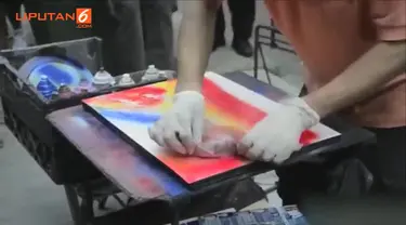 INTERMEZO Keren, Lukian Ini Dibuat dengan Air Brush