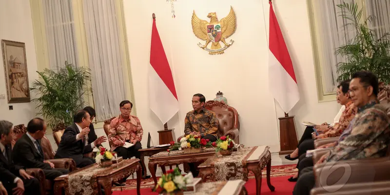 Jokowi Terima Perwakilan Parlemen Jepang