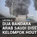 Rudal Houthi Sasar Dua Bandara, Tiga Orang Tewas