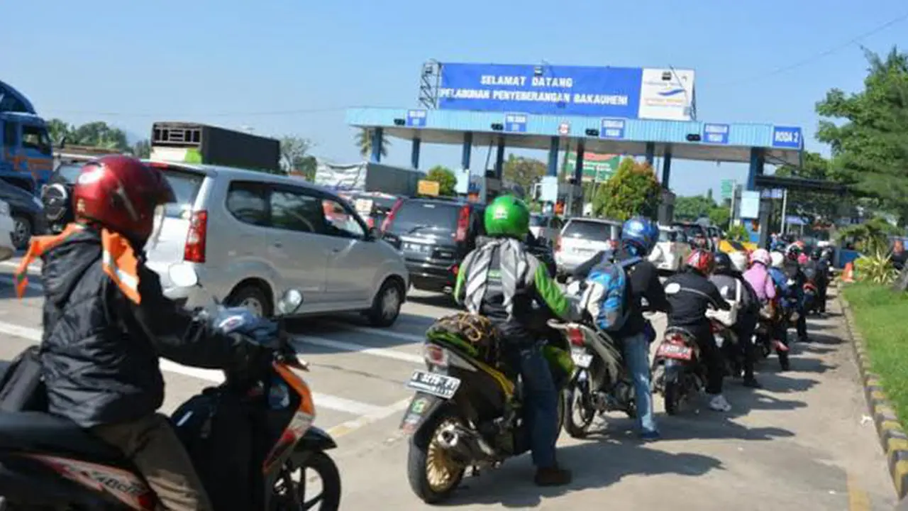 Pemudik dari Bakauheni ke Merak Berkurang