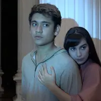 Saat ditanya soal cewek idaman, Giorgino Abraham seperti sedang memberikan kode untuk Irish Bella.