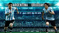 Piala Amerika : Argentina vs Uruguay (Bola.com/samsul hadi)